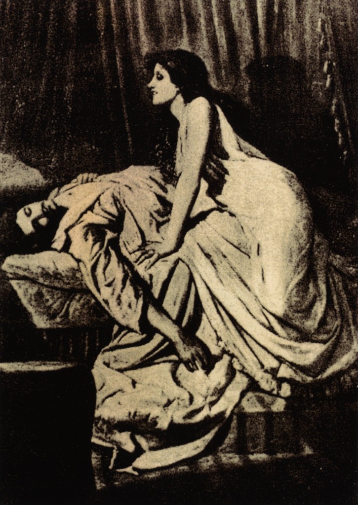 Female Vampire Depicted By Philip Burne-Jones (1896)